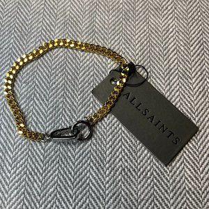 All Saints Two tone bracelet
